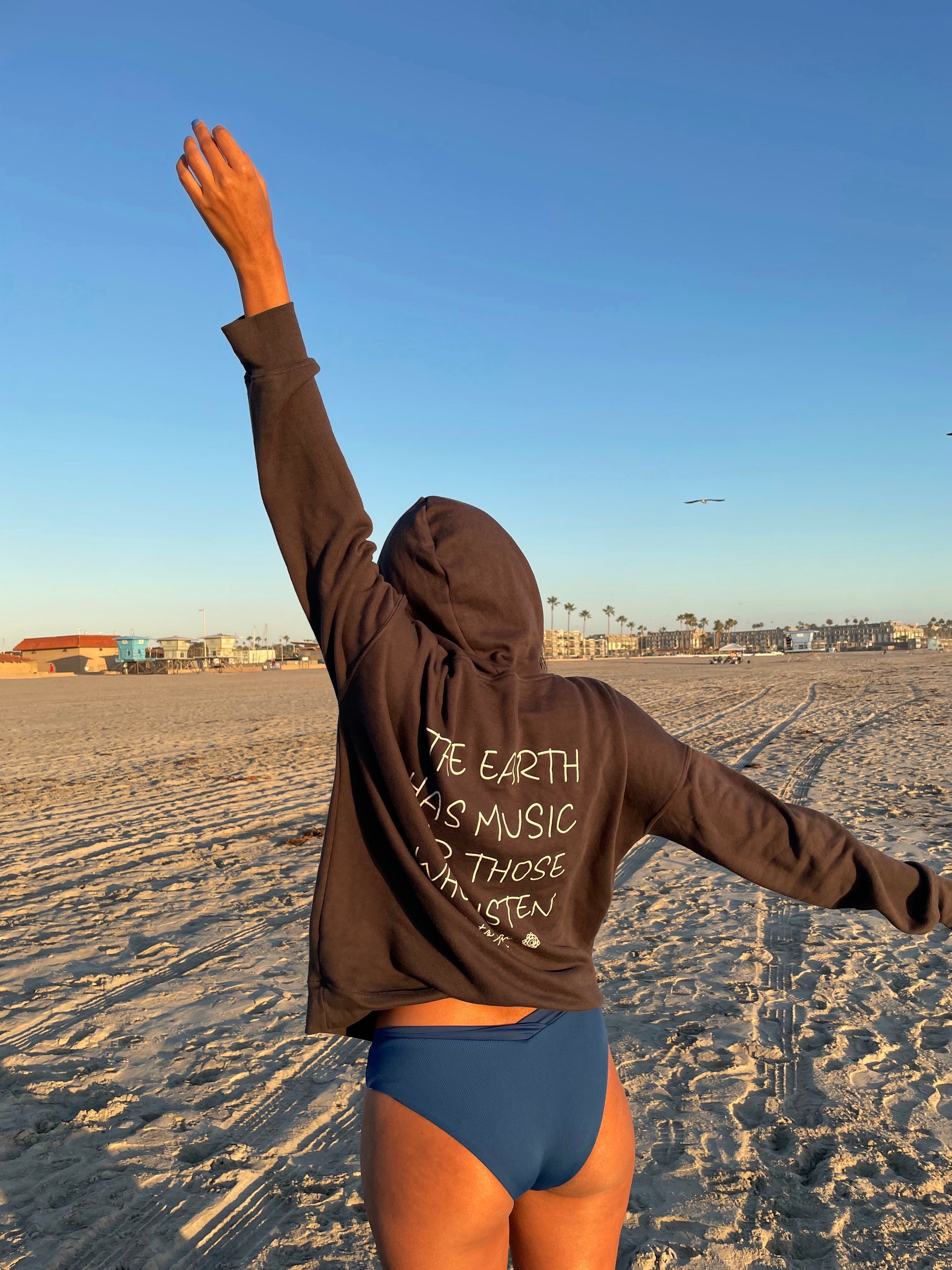 Unisex Black Hoodie