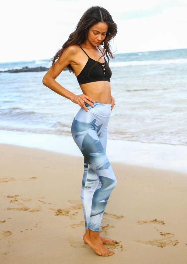 Low Waist Shark Yoga legging